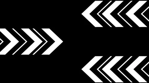 Arrows Panels BnW2 库存影片 35746844