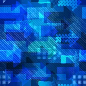 Arrows pattern Stock Illustration