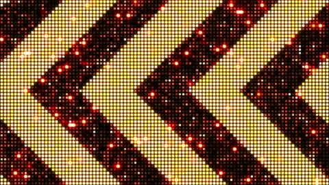 Arrows reflectors spots on a plane Stock Footage 238974996