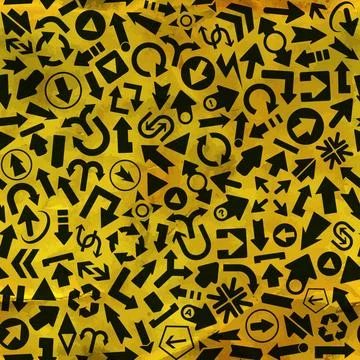 Arrows. Seamless pattern. Arrows. Seamless abstract background. Abstract p... Stock Photos