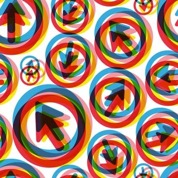 Arrows. Seamless pattern. Vector illustration. Arrows. Seamless pattern. V... 스톡 사진