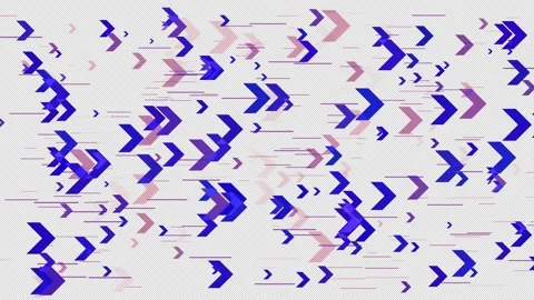 Arrows, shevrons, chevron pattern, turquoise arrows. Right direction arrows on Stock Footage 223719374