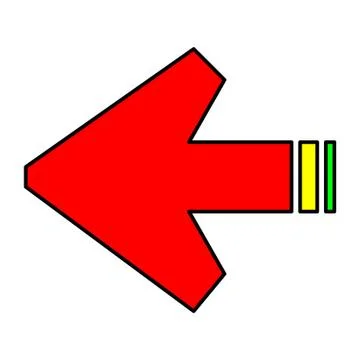 Arrows sign Stock Illustration