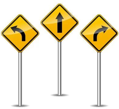 Arrows signs Stock Illustration