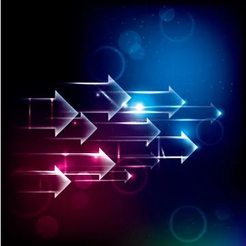 Arrows symbol background.Abstract background concept design. Stock Illustration
