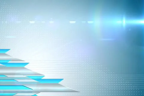 Arrows on technical background Stock Illustration