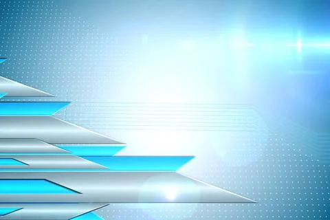 Arrows on technical background Foto stock