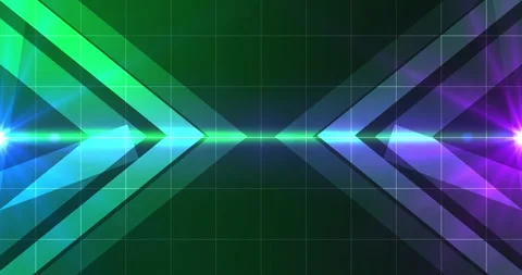 Arrows technology digital hud creative bg 4K. Stock Footage 314588477