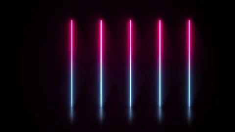 Arrows Technology Neon Design Background Loop Stock Footage 152087829