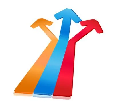 Arrows vector illustration Stock Illustration