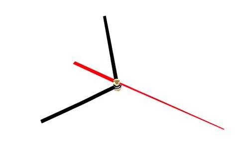 Arrows wall clock Stock Photos