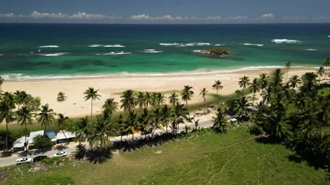 Arroyo saldo pristine beach view 13 Stock-Footage 325532353