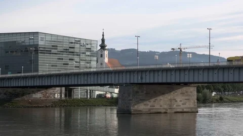 The Ars Electronica Center or AEC is a center for electronic arts run by Ars Stock Footage 115945720