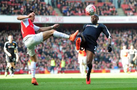 Arsenal vs Middlesbrough Stock Photos