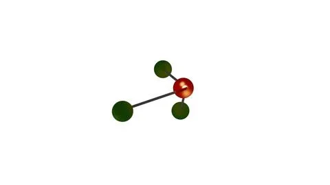 Arsenic Molecule over White Background0 스톡 일러스트