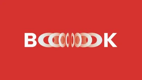 ArşivCreative Book Lettering, Abstract Creative Vector Illustration Design Stock Illustration