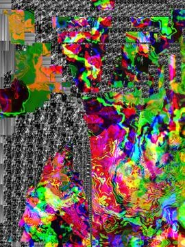 Art 3D retro-style. Vintage technology background. Trendy futuristic digital  Stock Illustration