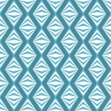 Art abstract geometric light white blue pattern Stock Illustration