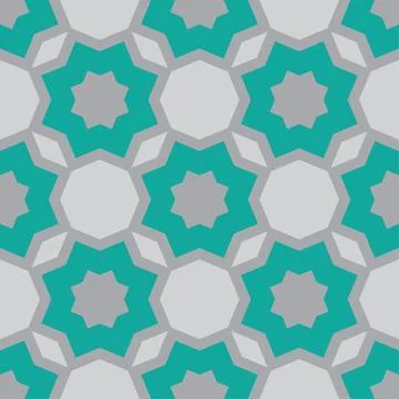 Art abstract geometric seamless pattern Stock Illustration