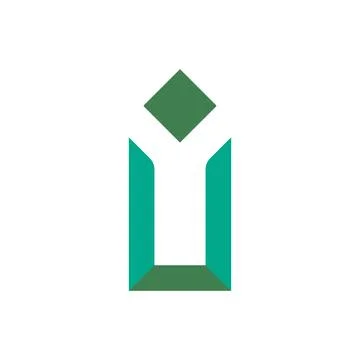 Art Abstract U logo Stock Illustration