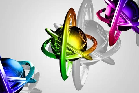 Art abstraction light color Stock Illustration