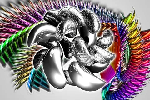 Art abstraction light color Stock Illustration