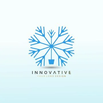 Art and design vector logo design idea. Stock Illustration