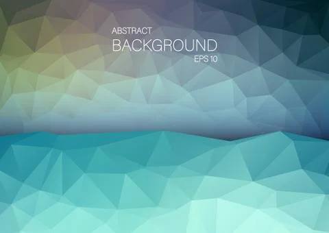 Art backgound for web. Abstract triangle shapes. Stock Illustration