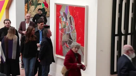 Art Basel Paris 2026 opens with 211 galleries from 41 countries, París, FR - 21  Stock Footage 348237565