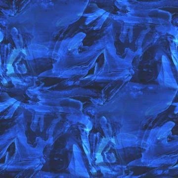 Art blue seamless texture background watercolor Stock Illustration