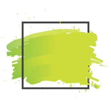 Art brush paint vector. Abstract texture background design acrylic stroke p.. Stock Illustration