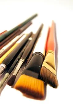 Art Brushes Stock Photos