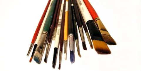 Art Brushes Stock Photos