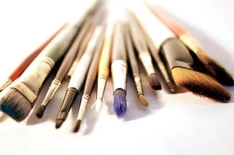 Art Brushes Stock Photos