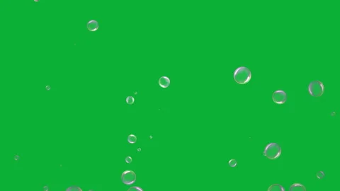 The Art of Bubble Animation on Green Scr... | Stock Video | Pond5