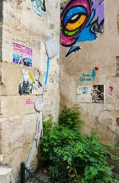 Art on the building Stock Photos