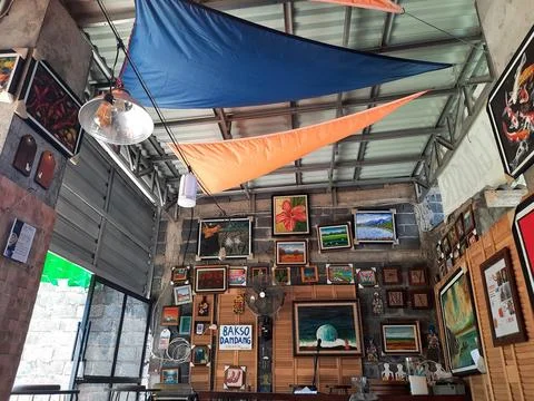 Art caffe Stock Photos