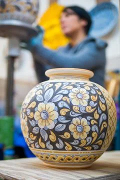 The art of ceramic Stock Photos