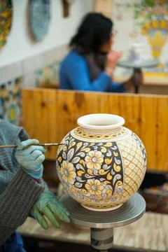 The art of ceramic Stock Photos