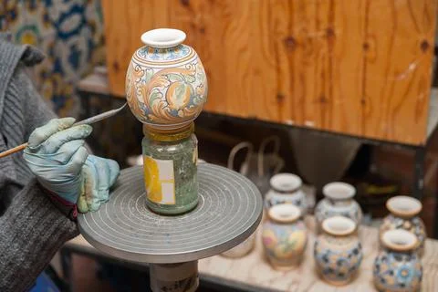 The art of ceramic Stock Photos