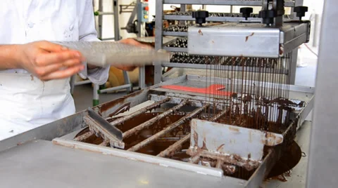 The art of chocolate making Stock Footage 34387227