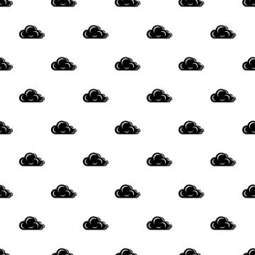 Art cloud pattern vector seamless 스톡 일러스트