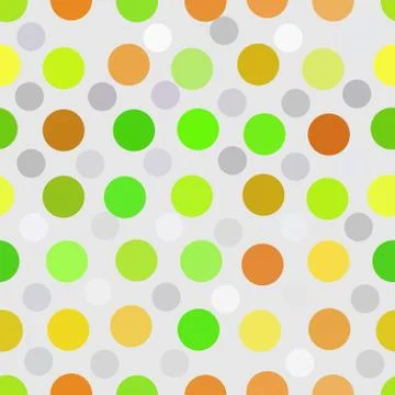 Art color dots generated seamless texture Stock Illustration