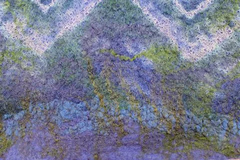 Art color felt background texture, wool handmade textile Stock Photos