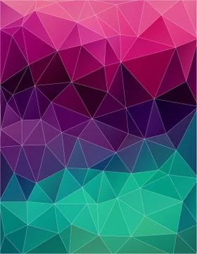 Art color triangle background Stock Illustration