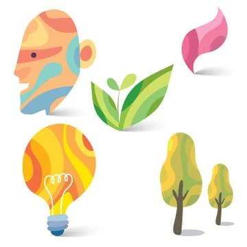 Art colorful Stock Illustration