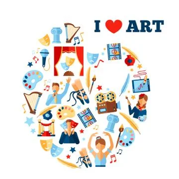 Art Concept Illustration Stock Illustration