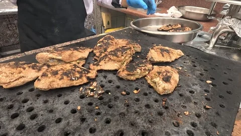 The Art of Cooking: A Culinary Journey Through Grilled Dishes with a Focus on Stock Footage 330185557