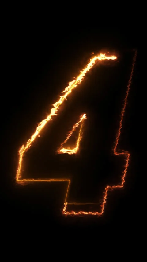 The Art of Creating Letters from Fire Stock Footage 303711376