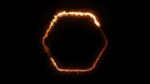 The Art of Creating Letters from Fire Stock Footage 303743475